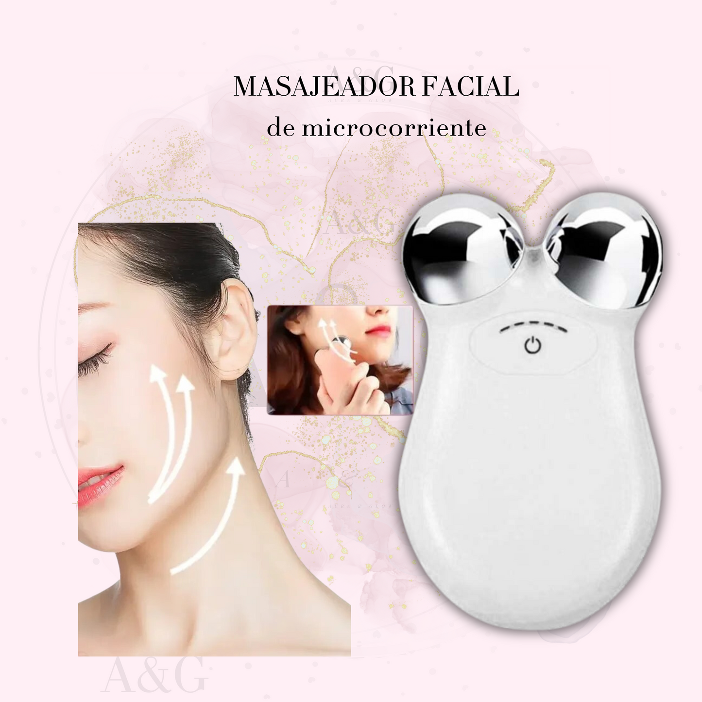 Masajeador Facial - Microcorriente